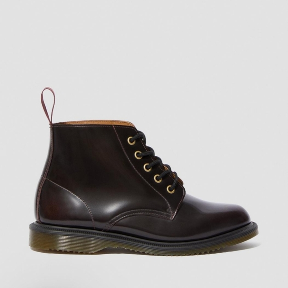 Dr Martens Emmeline Arcadia Cherry Red Boots - Picture 8 of 8